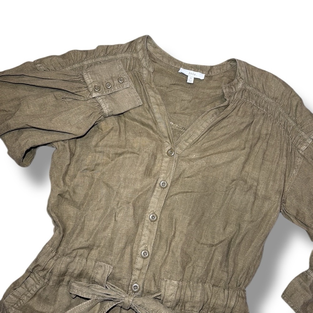 Joie Bosworth Linen Romper‎ Jumpsuit XS - Picture 3 of 9